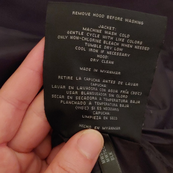 Medium Black Faux Down Coat - Picture 4 of 6